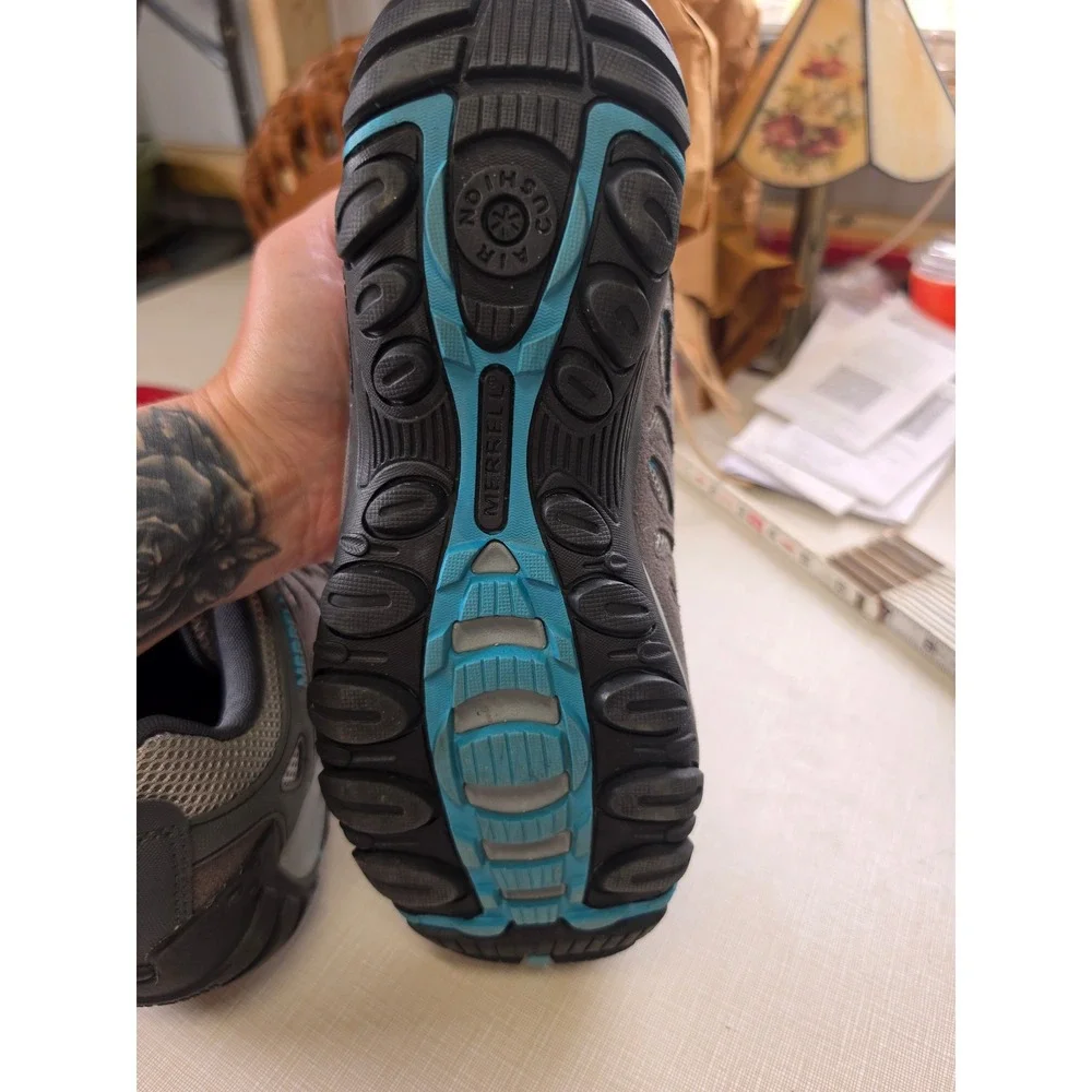 Merrell Moab Hiking Shoes - Grey and Blue